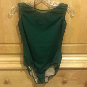 Custom Hunter Green Leotard-Never Worn!!!